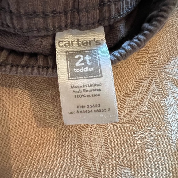 Carters and Osh Kosh Boys cotton Joggers/Sweat Pants - Picture 3 of 4